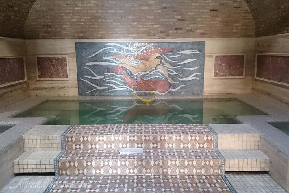 منطقه حمام های سولفور در تفلیس - گرجستان | علاءالدین تراول