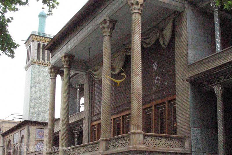 عمارت بادگیر کاخ گلستان در تهران | علاءالدین تراول