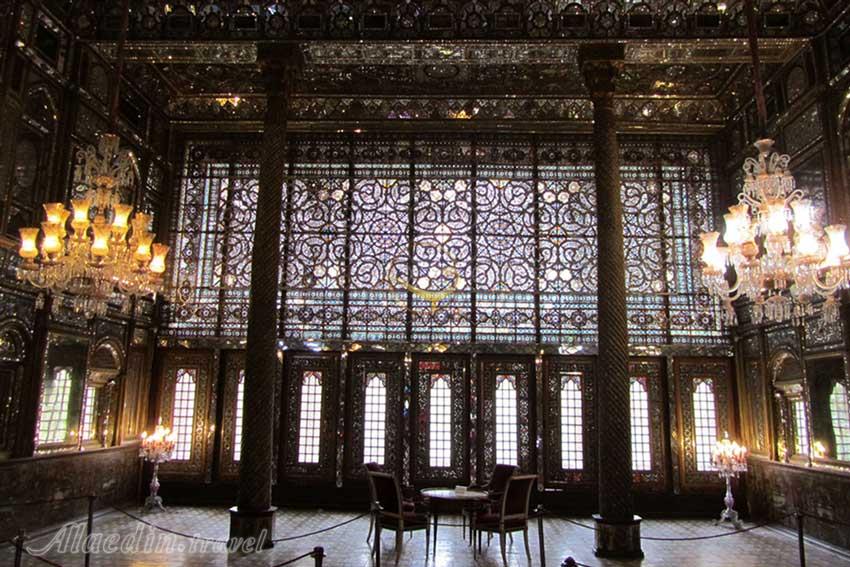 عمارت بادگیر کاخ گلستان در تهران | علاءالدین تراول