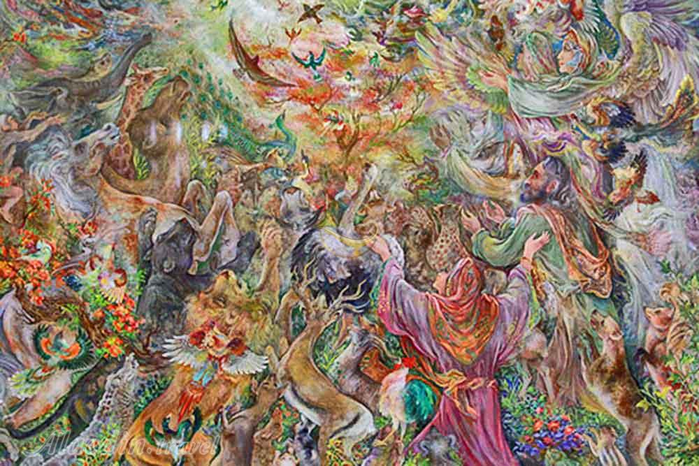 موزه فرشچیان در کاخ سعدآباد تهران | علاءالدین تراول