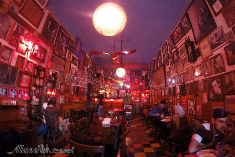 کافه رستوران گل ضیائیه تهران | علاءالدین تراول