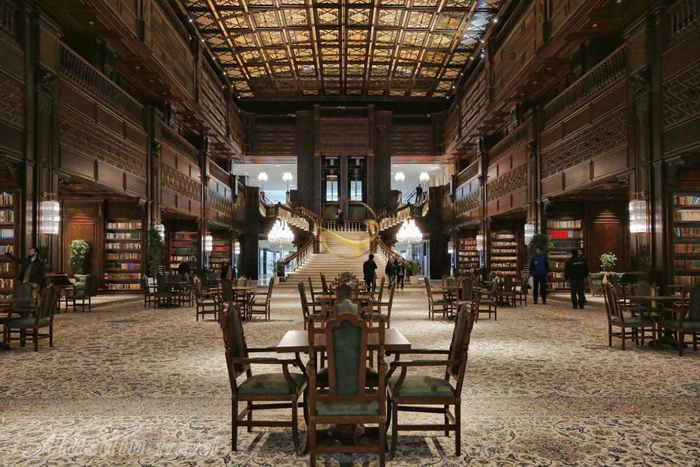 کتابخانه جندی شاپور ایران مال - تهران | علاءالدین تراول