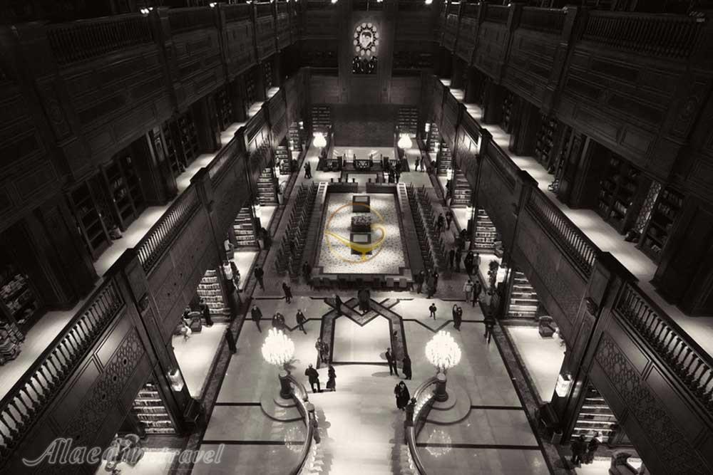 کتابخانه جندی شاپور ایران مال - تهران | علاءالدین تراول