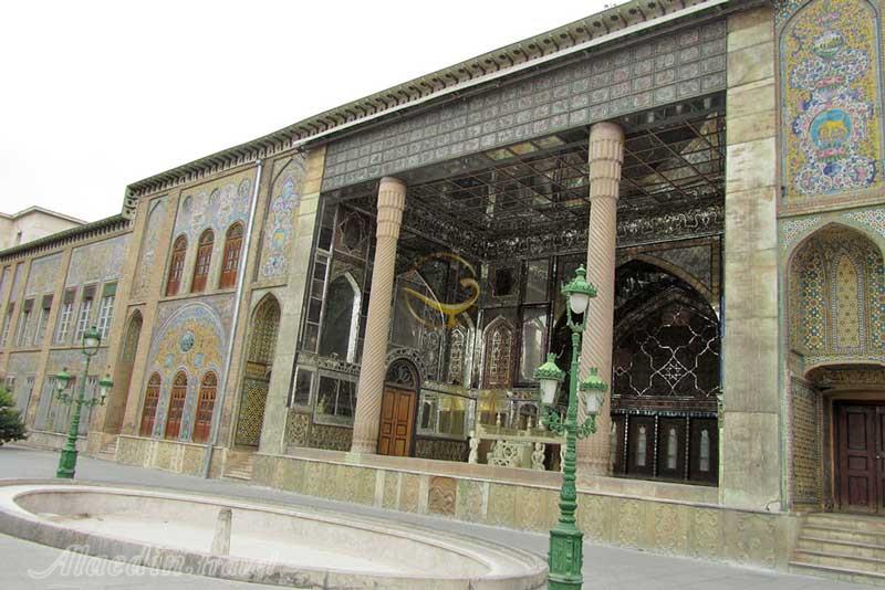 ایوان تخت مرمر (ایوان دارالاماره) کاخ گلستان در تهران | علاءالدین تراول