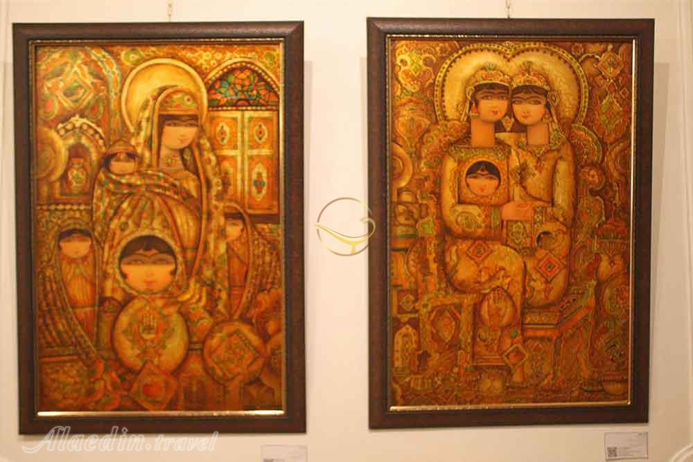 هنرهای زیبا در کاخ سعدآباد تهران | علاءالدین تراول