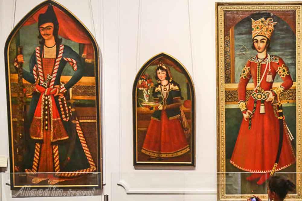 هنرهای زیبا در کاخ سعدآباد تهران | علاءالدین تراول