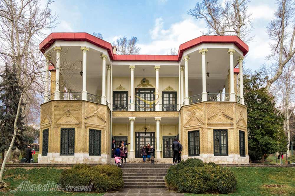 کوشک احمد شاهی در مجموعه کاخ نیاوران تهران | علاءالدین تراول