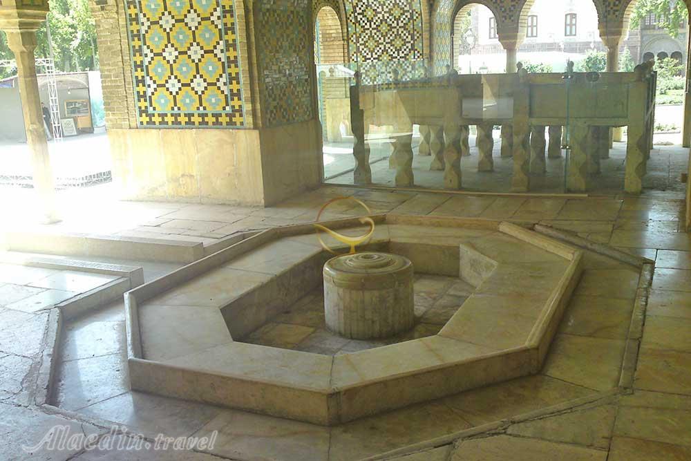 حوضخانه کاخ گلستان در تهران | علاءالدین تراول