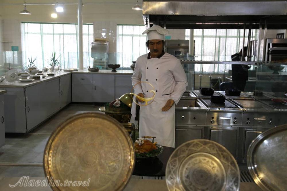 موزه آشپزخانه سلطنتی کاخ سعدآباد تهران | علاءالدین تراول
