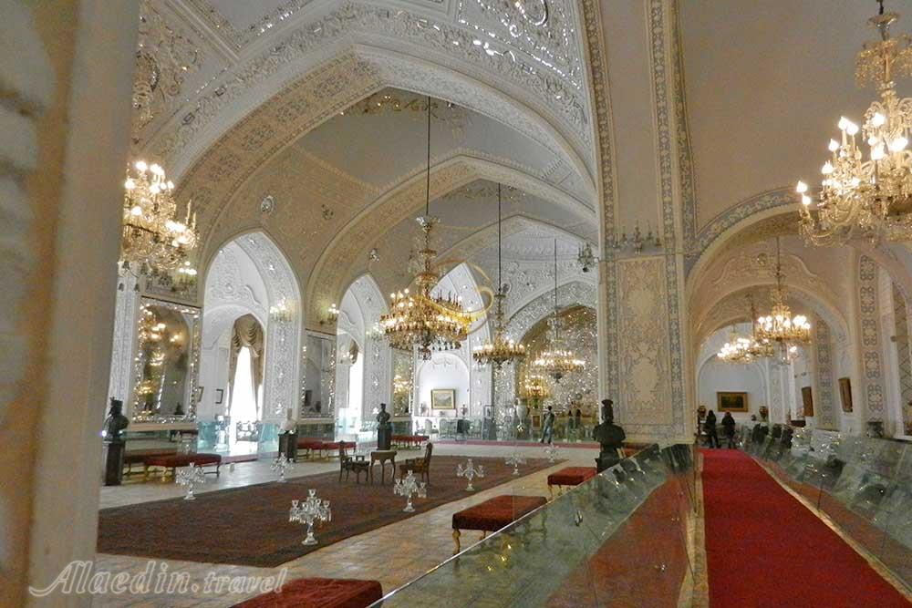 تالار سلام (تالار تاجگذاری) کاخ گلستان در تهران | علاءالدین تراول