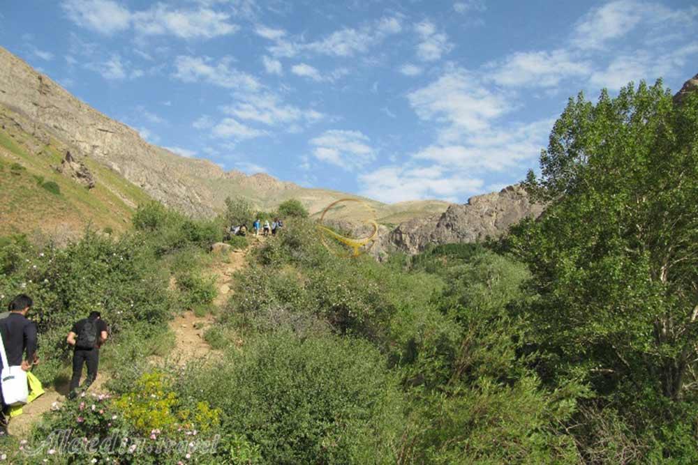 آبشار سنگان تهران | علاءالدین تراول