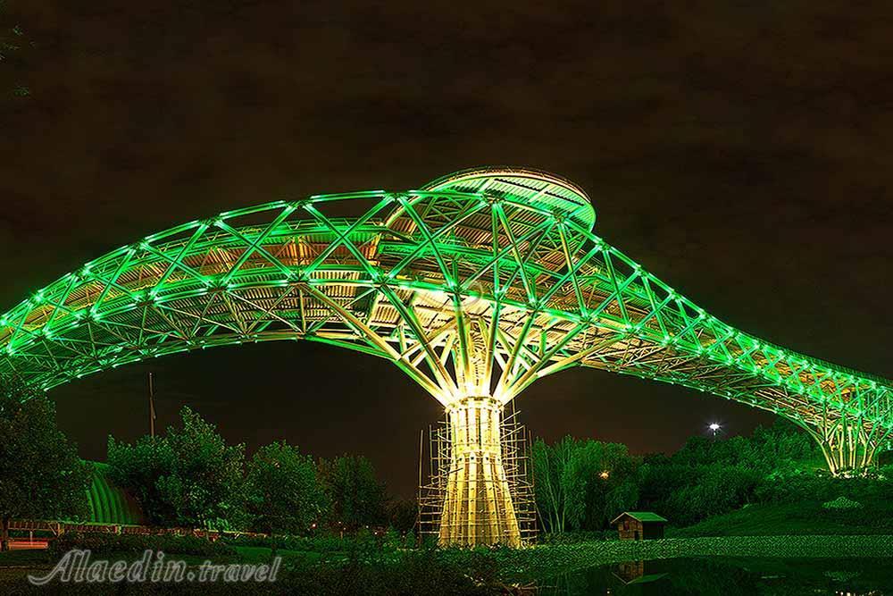 پل طبیعت تهران | علاءالدین تراول