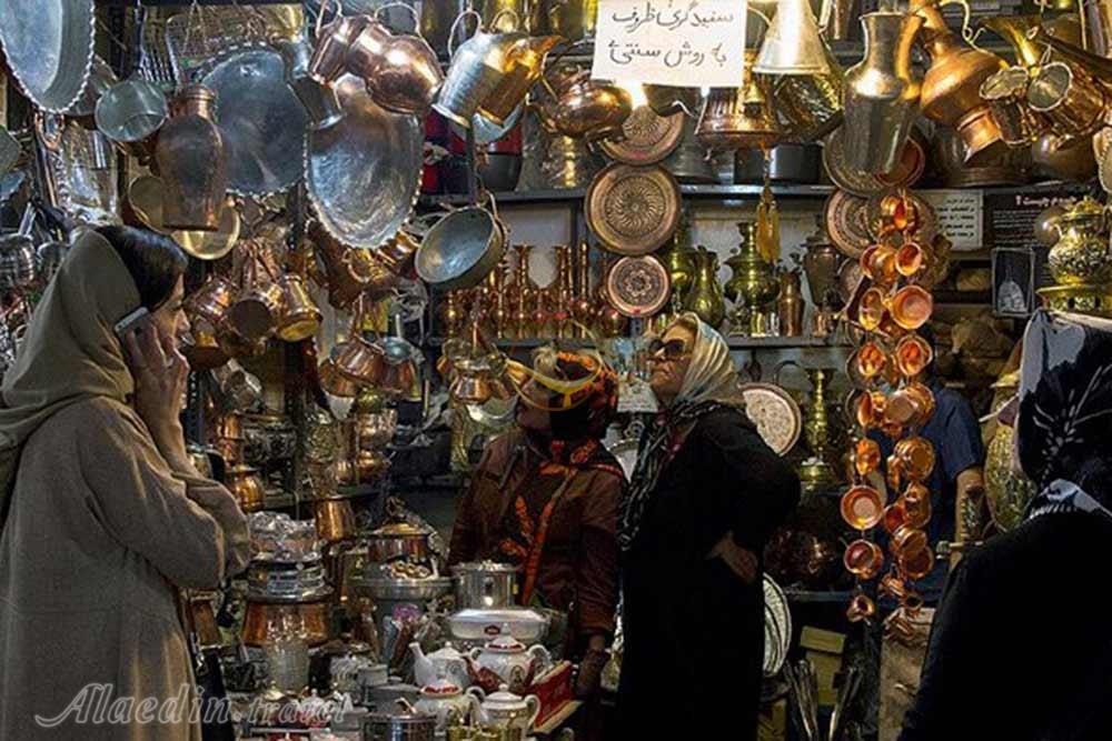 بازار تجریش تهران | علاءالدین تراول