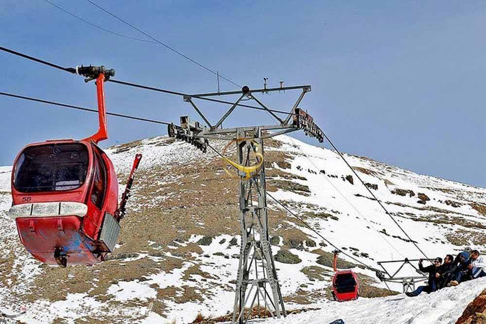 تله کابین توچال در تهران | علاءالدین تراول