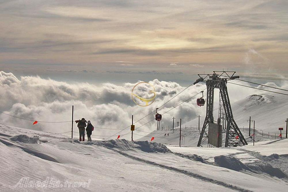 تله کابین توچال در تهران | علاءالدین تراول