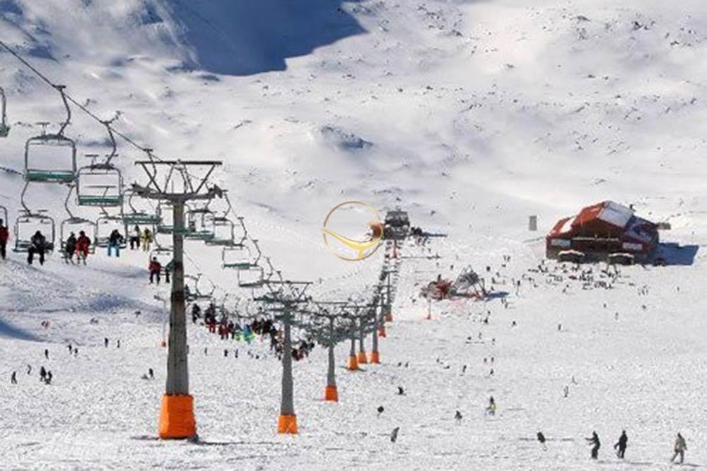 پیست اسکی توچال تهران | علاءالدین تراول