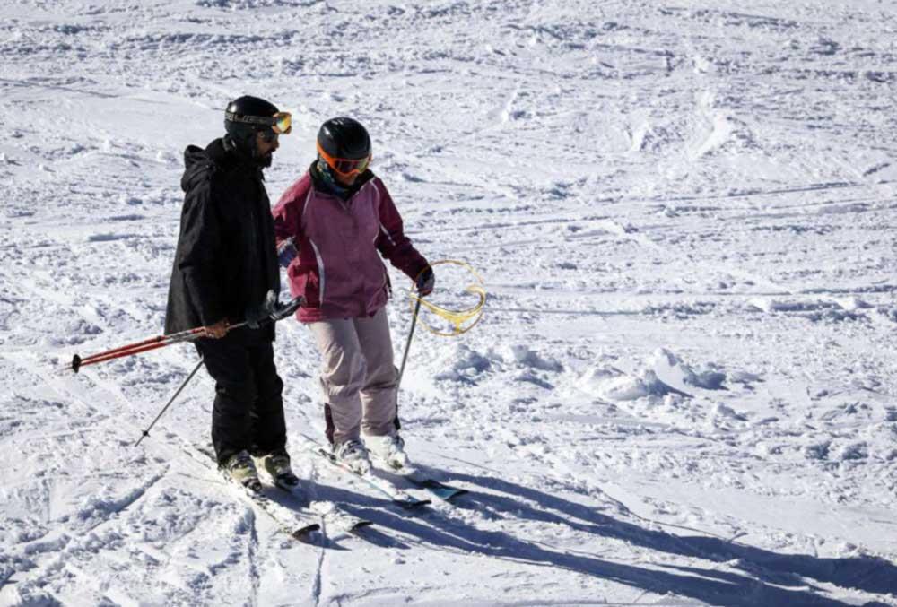 پیست اسکی توچال تهران | علاءالدین تراول