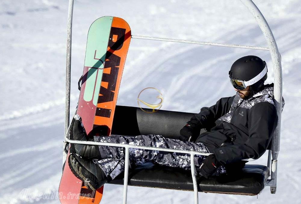 پیست اسکی توچال تهران | علاءالدین تراول