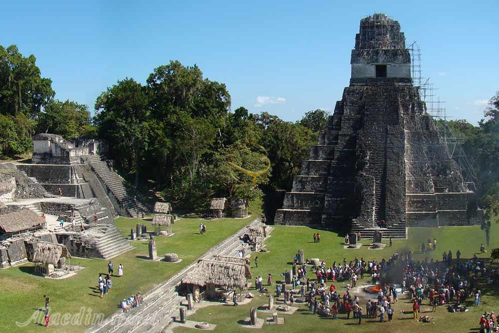 اهرام باستانی مایاها در تیکال - گواتمالا | علاءالدین تراول