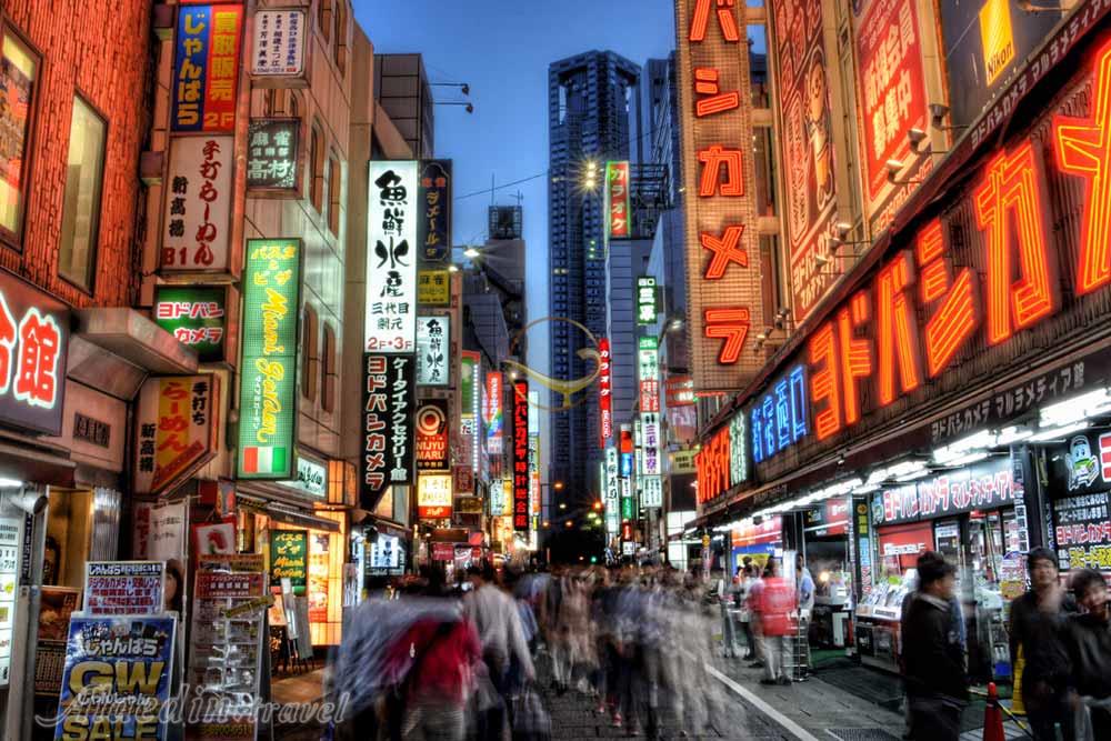 خیابان گینزا در توکیو - ژاپن | علاءالدین تراول