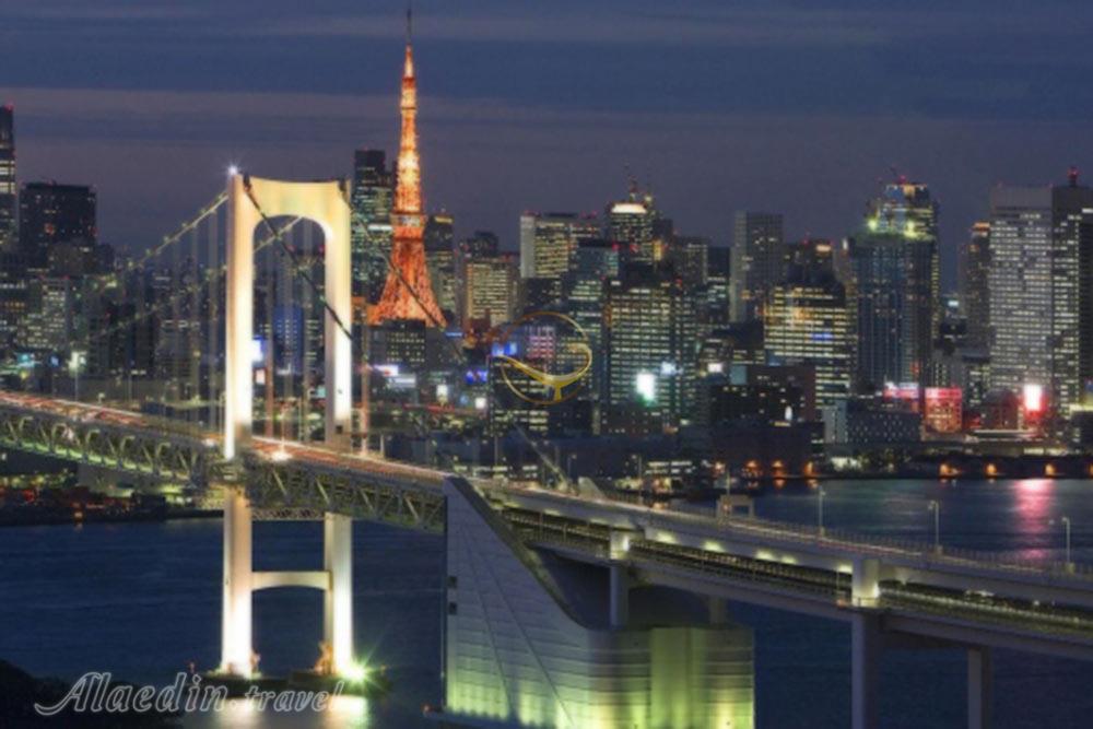 پل رنگین کمان توکیو - ژاپن | علاءالدین تراول