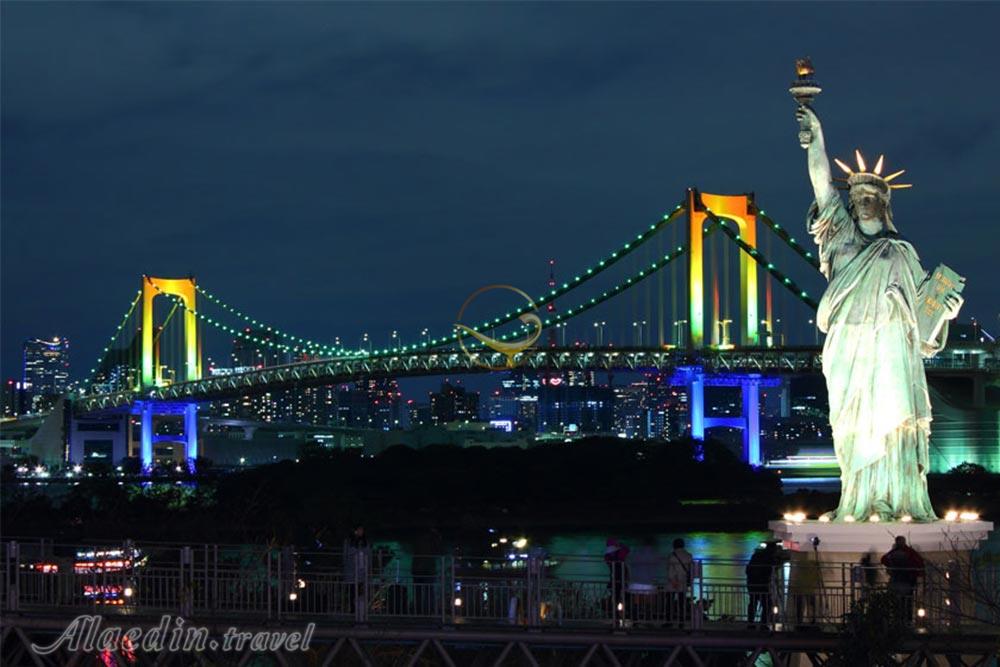 پل رنگین کمان توکیو - ژاپن | علاءالدین تراول