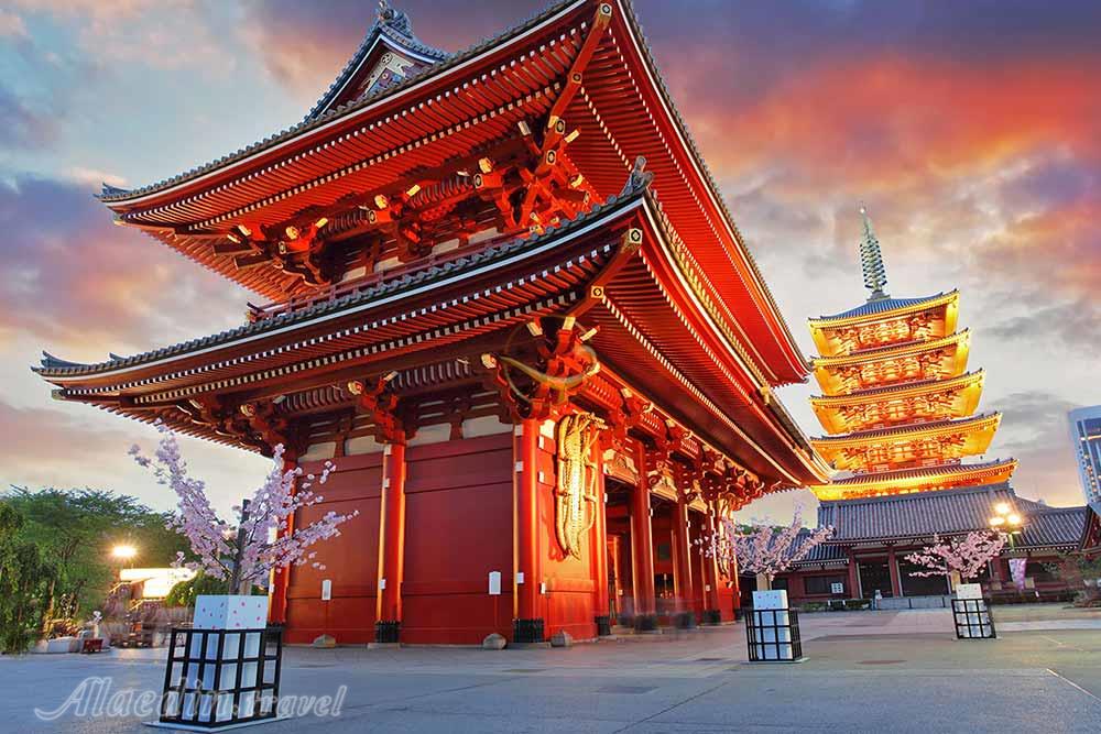 معبد سنسوجی توکیو - ژاپن | علاءالدین تراول