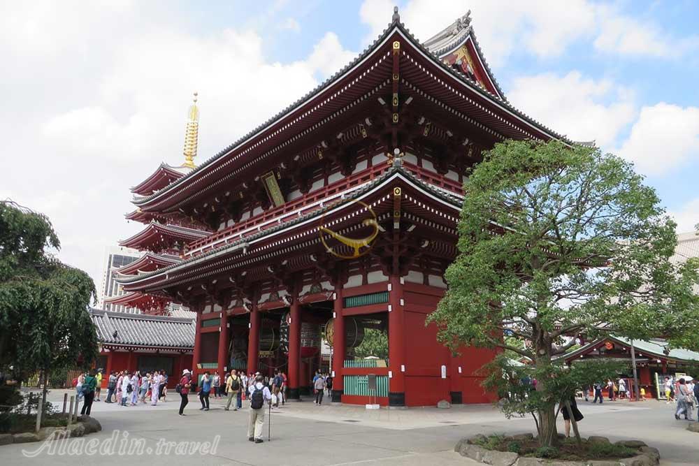 معبد سنسوجی توکیو - ژاپن | علاءالدین تراول