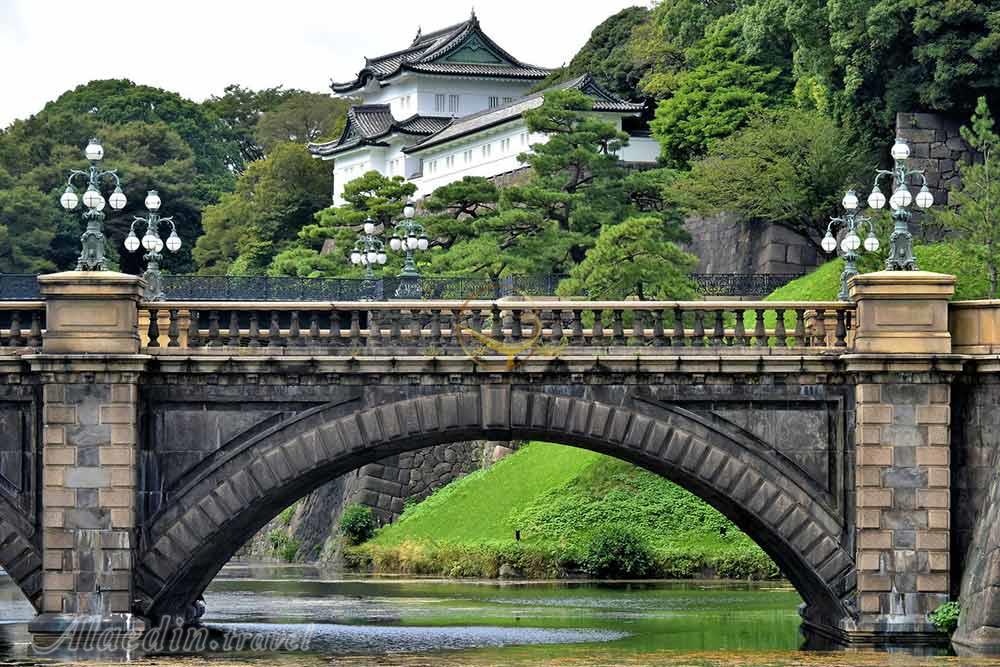 کاخ امپراطوری توکیو - ژاپن | علاءالدین تراول