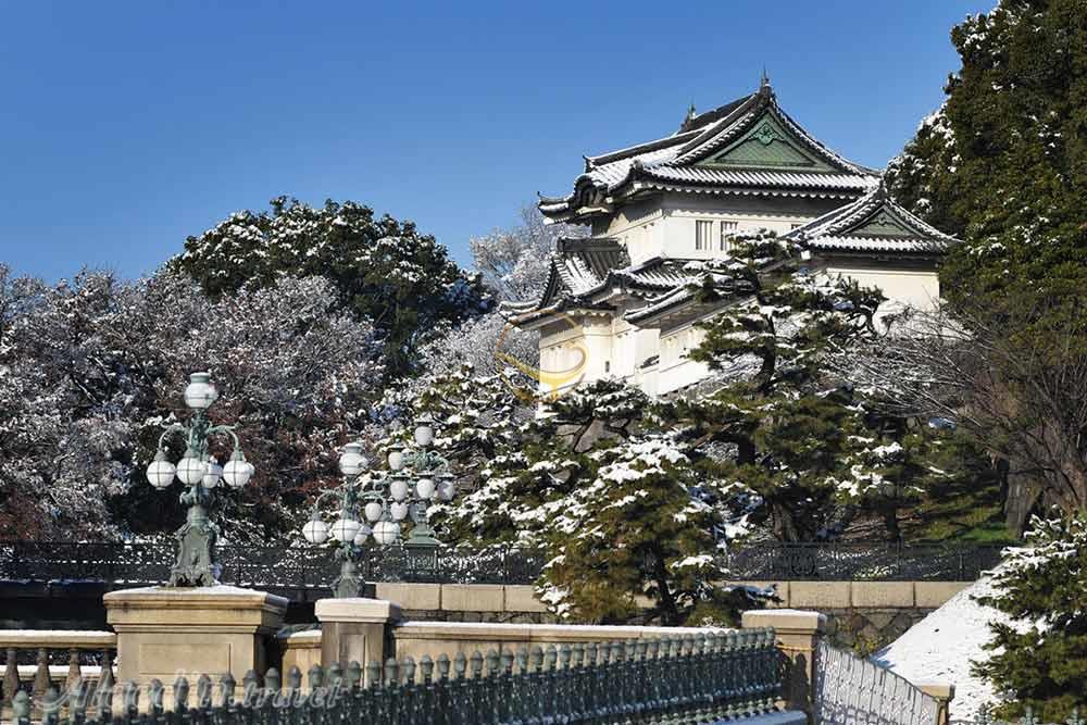 کاخ امپراطوری توکیو - ژاپن | علاءالدین تراول