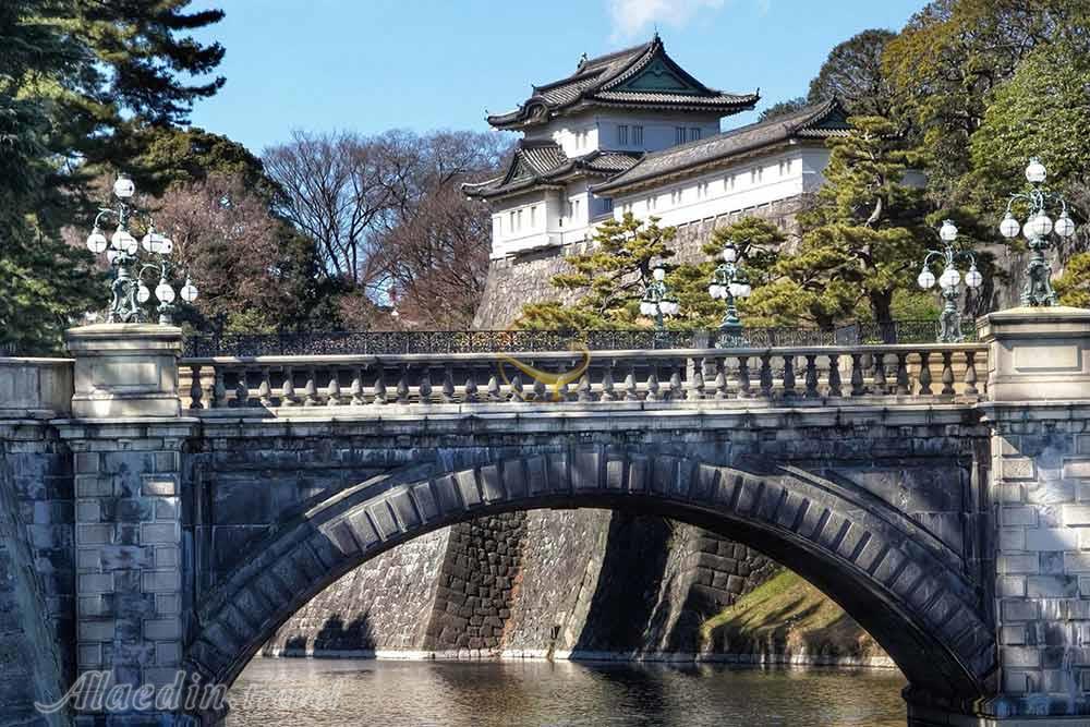 کاخ امپراطوری توکیو - ژاپن | علاءالدین تراول