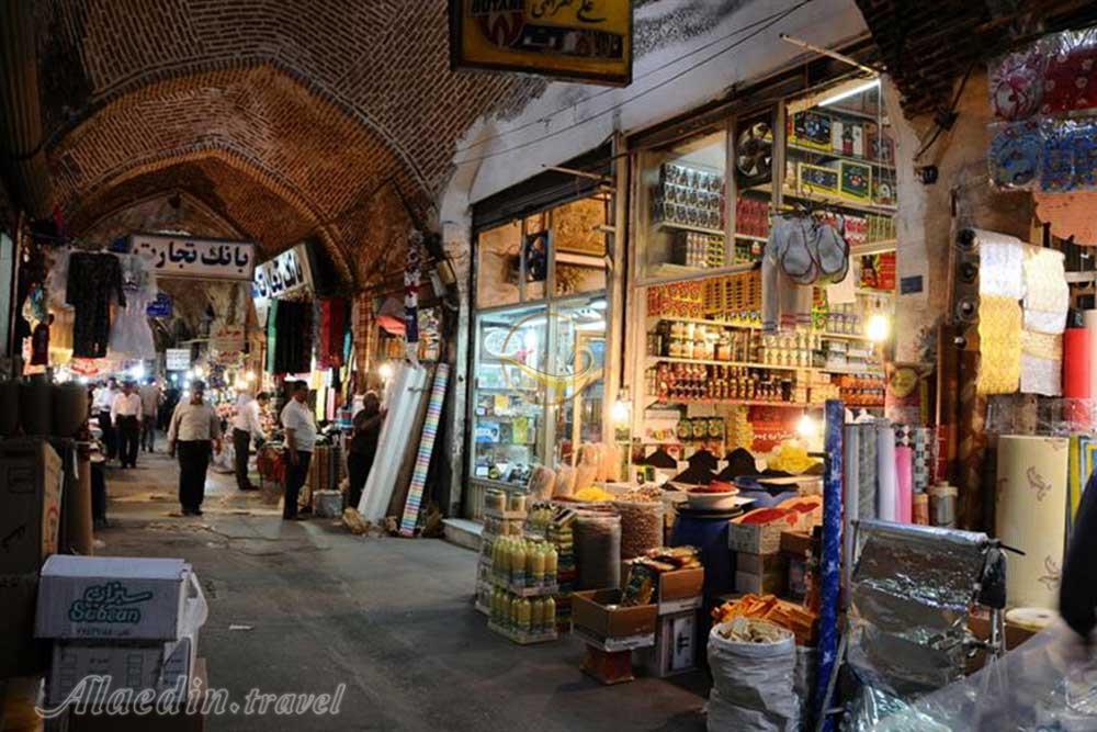 محوطه داخلی بازار ارومیه | علاءالدین تراول