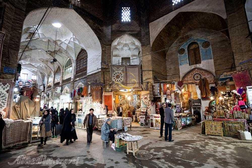 محوطه داخلی بازار ارومیه | علاءالدین تراول