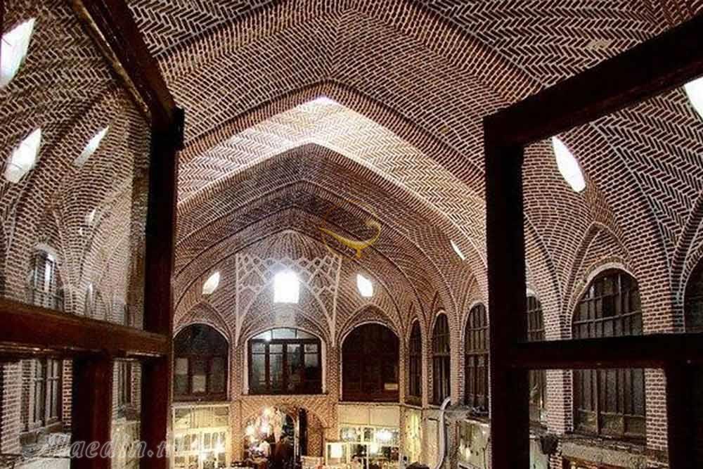 محوطه داخلی بازار ارومیه | علاءالدین تراول