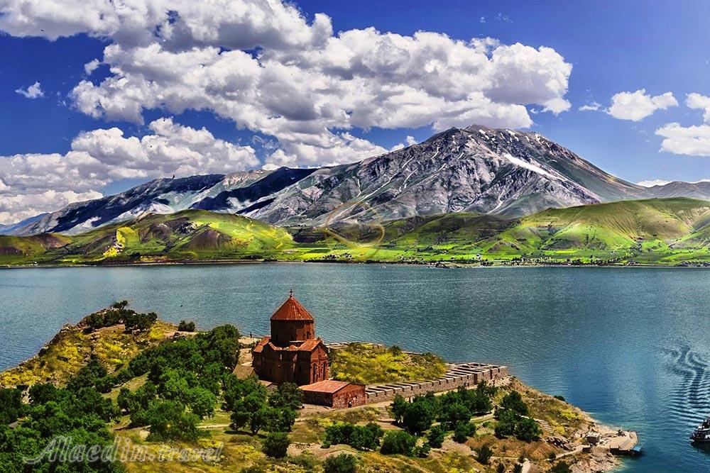 جزیره آختامار در وان - ترکیه | علاءالدین تراول