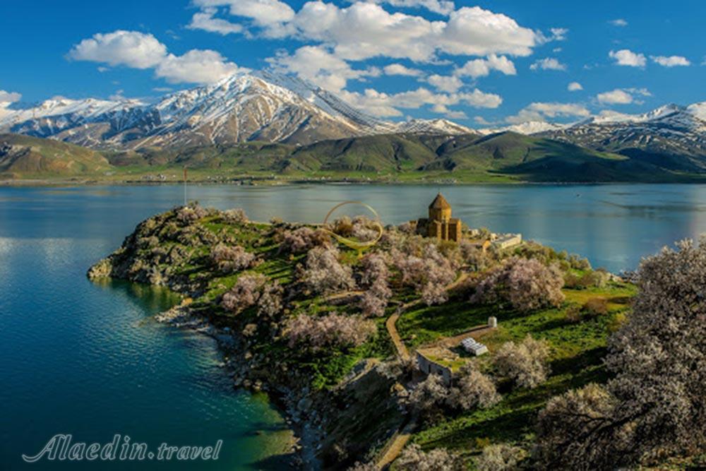 جزیره آختامار در وان - ترکیه | علاءالدین تراول