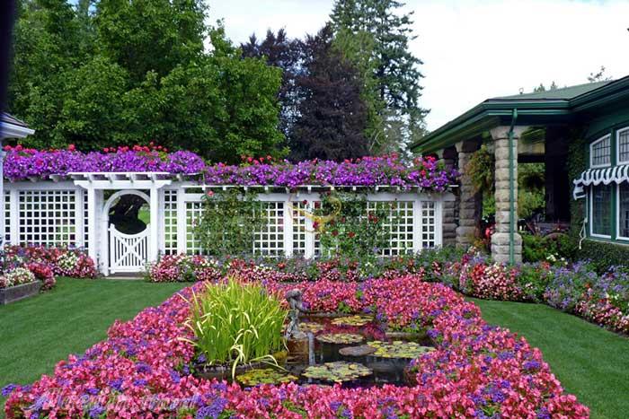 باغ های بوچارت ونکوور در کانادا | علاءالدین تراول