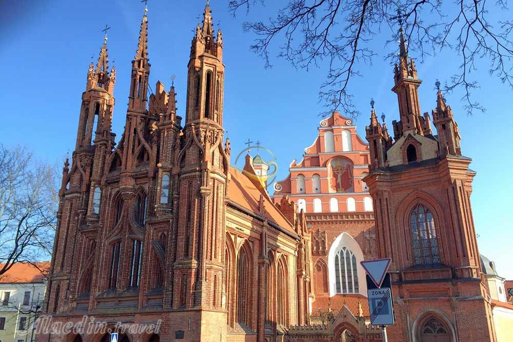 کلیسای سنت آن در ویلنیوس - لیتوانی | علاءالدین تراول