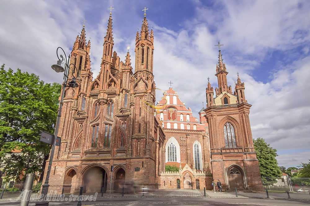 کلیسای سنت آن در ویلنیوس - لیتوانی | علاءالدین تراول