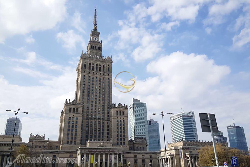 کاخ فرهنگ و دانش ورشو - لهستان | علاءالدین تراول