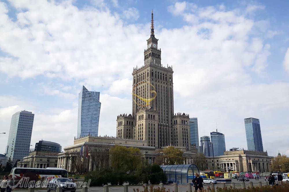 کاخ فرهنگ و دانش ورشو - لهستان | علاءالدین تراول