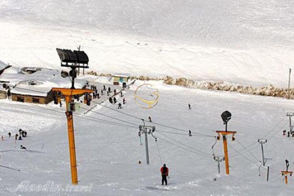 پیست اسکی کاکان (پیست اسکی دنا) | علاءالدین تراول