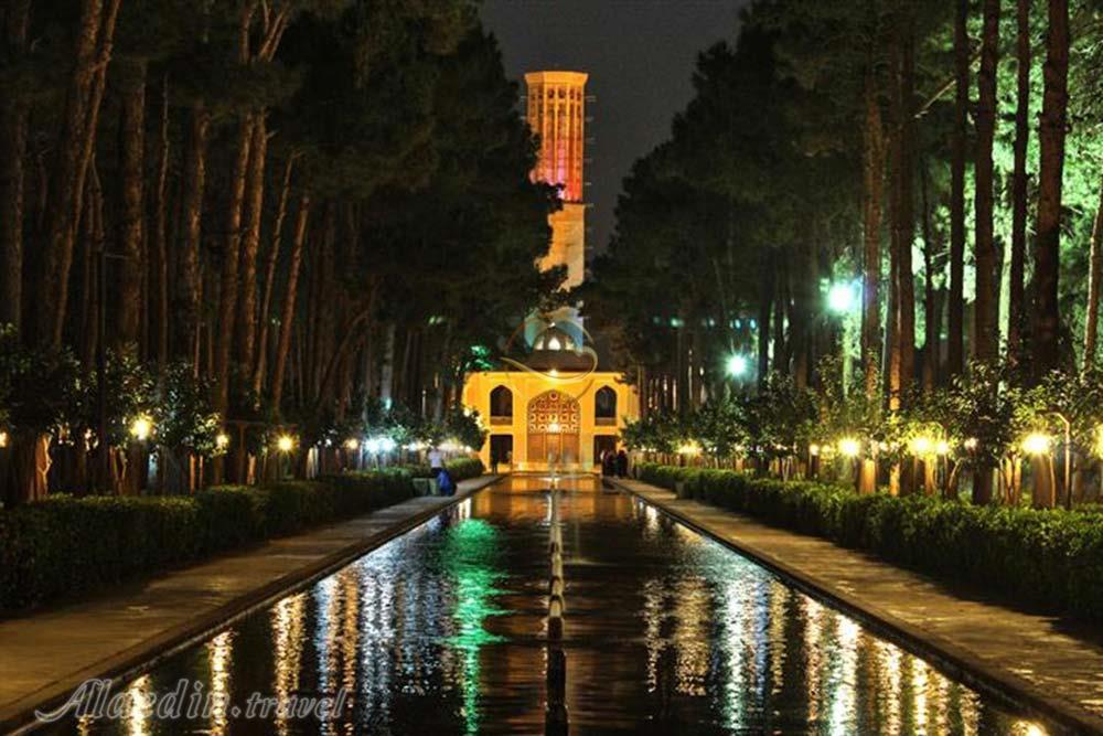 باغ دولت‌ آباد یزد - باغ های ایرانی | علاءالدین تراول