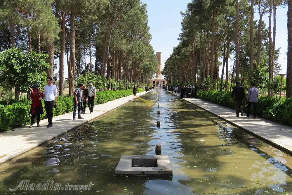 باغ دولت‌ آباد یزد - باغ های ایرانی | علاءالدین تراول
