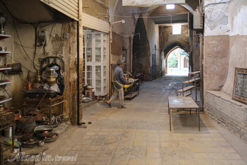 بازار خان یزد | علاءالدین تراول