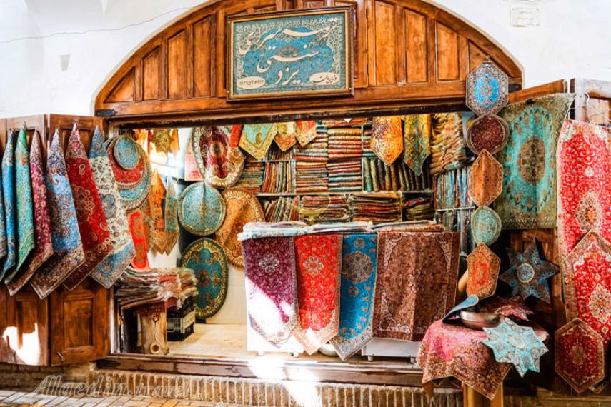 بازار خان یزد | علاءالدین تراول