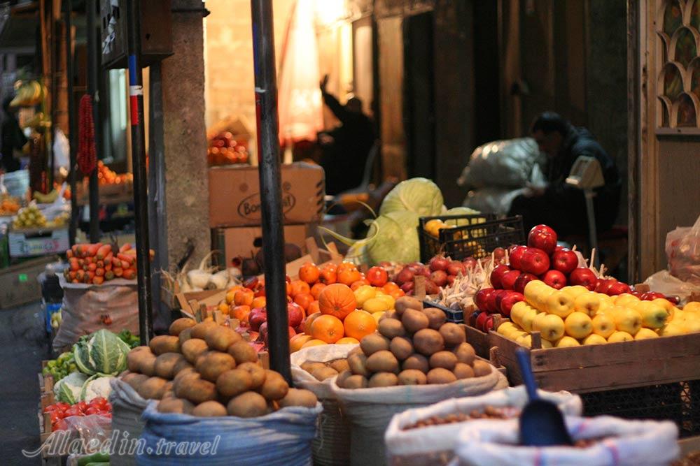 بازار سرپوشیده ایروان در ارمنستان | علاءالدین تراول