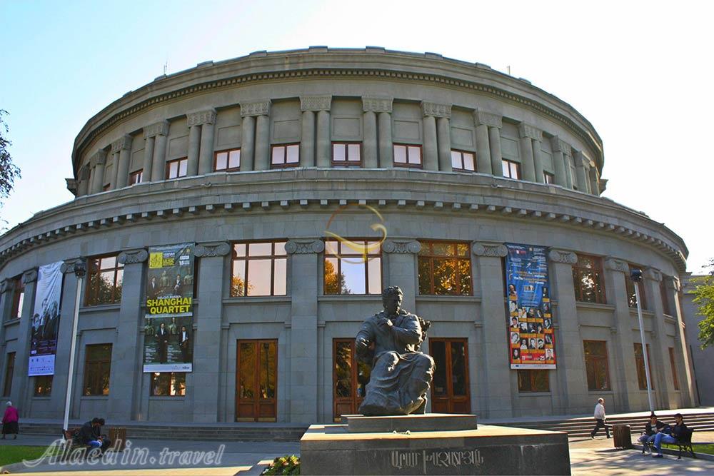 خانه اپرا ایروان ارمنستان | علاءالدین تراول