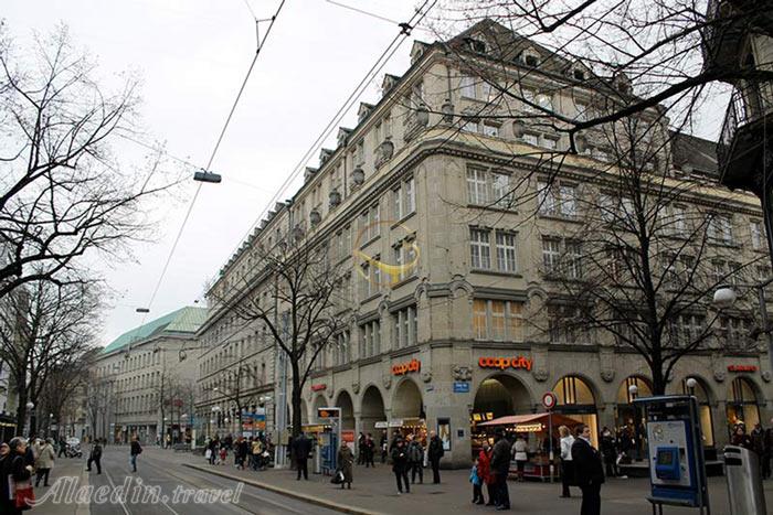 خیابان بانهوف زوریخ - سوئیس