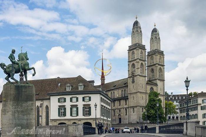 کلیسای گروس مونستر زوریخ - سوئیس